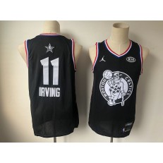 Boston Celtics #11 Kyrie Irving Black 2019 NBA All-Star Game Jordan Brand Swingman Jersey