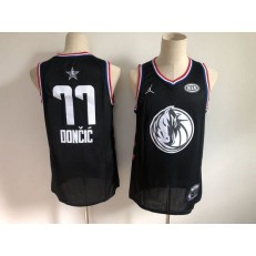 Dallas Mavericks #77 Luka Doncic Black 2019 NBA All-Star Game Jordan Brand Swingman Jersey