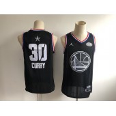 Golden State Warriors #30 Stephen Curry Black 2019 NBA All-Star Game Jordan Brand Swingman Jersey