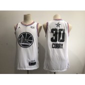 Golden State Warriors #30 Stephen Curry White 2019 NBA All-Star Game Jordan Brand Swingman Jersey