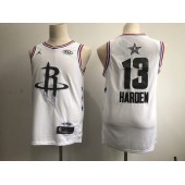 Houston Rockets #13 James Harden White 2019 NBA All-Star Game Jordan Brand Swingman Jersey
