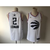 Toronto Raptors #2 Kawhi Leonard White 2019 NBA All-Star Game Jordan Brand Swingman Jersey