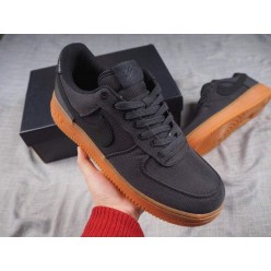 NIKE AIR FORCE 1 LOW 07 LV8 STYLE BLACK GUM AQ0117-002