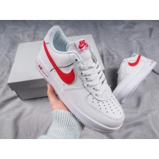 NIKE AIR FORCE 1 LOW 07 LV8 WHITE RED AO2423-102
