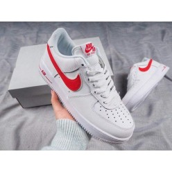 NIKE AIR FORCE 1 LOW 07 LV8 WHITE RED AO2423-102