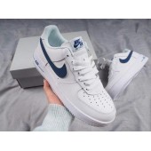 NIKE AIR FORCE 1 LOW 07 LV8 WHITE UNIVERSITY BLUE AO2423-100