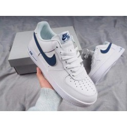NIKE AIR FORCE 1 LOW 07 LV8 WHITE UNIVERSITY BLUE AO2423-100