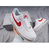 NIKE AIR FORCE 1 LOW WHITE RED 315589-003