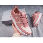 NIKE WMNS AIR FORCE 1 LOW LV8 RUST PINK WHITE 849345-603