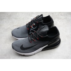 NIKE AIR MAX 270 FLYKNIT GREY BLACK WHITE AH8050-002