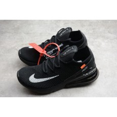 OFF-WHITE X NIKE AIR MAX 270 FLYKNIT BLACK AH6789-011