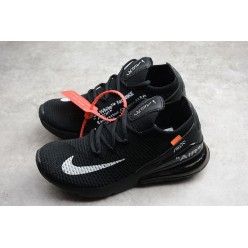 OFF-WHITE X NIKE AIR MAX 270 FLYKNIT BLACK AH6789-011