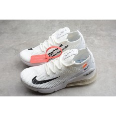 OFF-WHITE X NIKE AIR MAX 270 FLYKNIT WHITE AH6789-101