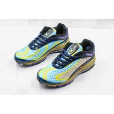 NIKE AIR MAX DELUXE MIDNIGHT NAVY LASER ORANGE AQ1272-400
