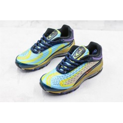 NIKE AIR MAX DELUXE MIDNIGHT NAVY LASER ORANGE AQ1272-400