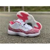 AIR JORDAN 11 LOW GS PINK SNAKESKIN AH7860-106