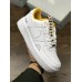 KAPPA x NIKE AIR FORCE 1 LOW 07 WHITE YELLOW AQ6788-013