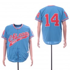 MLB Chicago White Sox #14 Bill Melton Light Blue 1972 Throwback Jersey