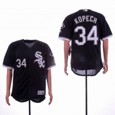 MLB Chicago White Sox #34 Michael Kopech Black Flexbase Jersey