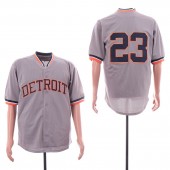 MLB Detroit Tigers #23 Kirk Gibson Gray BP Jersey
