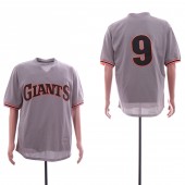 MLB San Francisco Giants #9 Matt Williams Gray BP Mesh Jersey