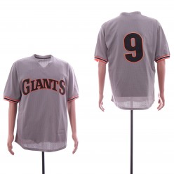 MLB San Francisco Giants #9 Matt Williams Gray BP Mesh Jersey