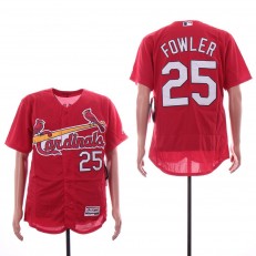 MLB St. Louis Cardinals #25 Dexter Fowler Red Flexbase Jersey
