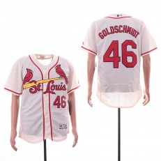 MLB St. Louis Cardinals #46 Paul Goldschmidt Cream Flexbase Jersey