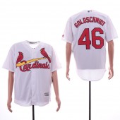 MLB St. Louis Cardinals #46 Paul Goldschmidt White Cool Base Jersey
