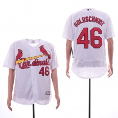 MLB St. Louis Cardinals #46 Paul Goldschmidt White Flexbase Jersey