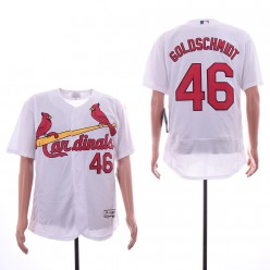 MLB St. Louis Cardinals #46 Paul Goldschmidt White Flexbase Jersey