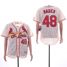 MLB St. Louis Cardinals #48 Harrison Bader Cream Flexbase Jersey