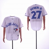 MLB Toronto Blue Jays #27 Vladimir Guerrero Jr. White Cool Base Jersey