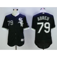 MLB Chicago White Sox 79 Jose Abreu Black Flexbase Men Jersey