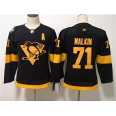 Pittsburgh Penguins 71 Evgeni Malkin Black Youth 2019 NHL Stadium Series Adidas Jersey