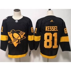 Pittsburgh Penguins 81 Evgeni Kessel Black 2019 Stadium Series Adidas NHL Men Jersey