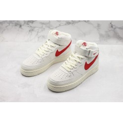 3M X NIKE AIR FORCE 1 MID 07 WHITE RED AT1118-626