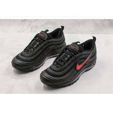 NIKE AIR MAX 97 BIG LOGO BLACK RED 921523-001