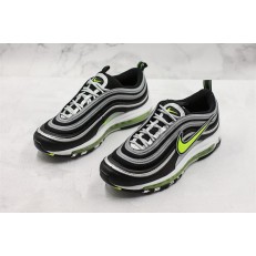NIKE AIR MAX 97 BIG LOGO VOLT BLACK METALLIC SILVER WHITE 921826-004