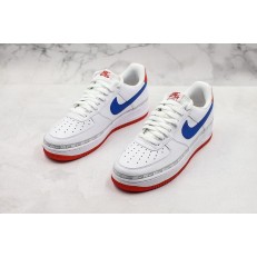 NIKE AIR FORCE 1 LOW RED WHITE BLUE CD7739-100