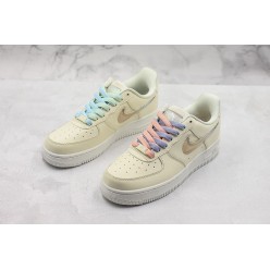 NIKE WMNS AIR FORCE 1 LOW 07 SE PRM CREAM MULTI COLOR AH6827-ID