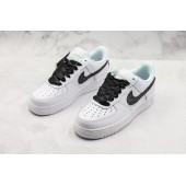 NIKE WMNS AIR FORCE 1 LOW LV8 WHITE BLACK BOW TIE AO8152-008