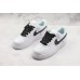 NIKE WMNS AIR FORCE 1 LOW LV8 WHITE BLACK BOW TIE AO8152-008
