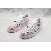 NIKE WMNS AIR FORCE 1 LOW PINK FLOWERS AO1017-002