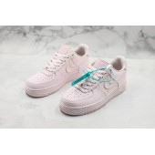 NIKE WMNS AIR FORCE 1 LOW PINK HEARTS VALENTINES DAY CD0183-600