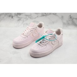 NIKE WMNS AIR FORCE 1 LOW PINK HEARTS VALENTINES DAY CD0183-600
