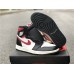 AIR JORDAN 1 HI GS BLACK WHITE GYM RED 555088-061