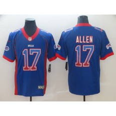 Buffalo Bills #17 Josh Allen Royal Drift Fashion Limited Nike NFL Men Jersey