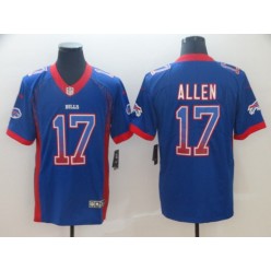 Buffalo Bills #17 Josh Allen Royal Drift Fashion Limited Nike NFL Men Jersey