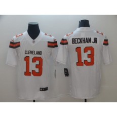 Cleveland Browns #13 Odell Beckham Jr White Vapor Untouchable Limited Nike NFL Men Jersey